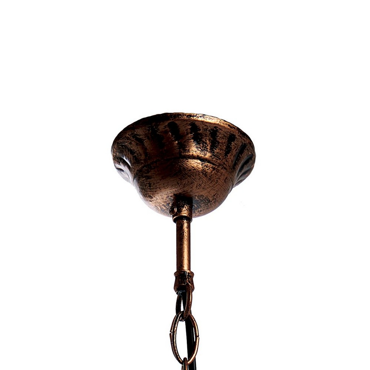 Уличные светильники на цепочке Уличный светильник Feron PL125 шестигранный на цепочке 60W E27 230V, черное золото 11347 