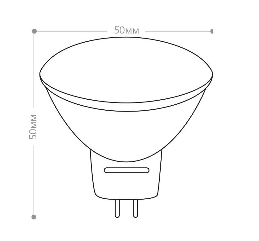 MR11/MR16/GU5.3 Лампа светодиодная Feron LB-24 MR16 G5.3 5W 2700K 230V 25127 