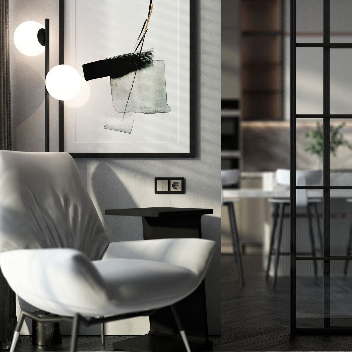 Werkel дымчатый Розетка Werkel с заземлением (дымчатый) W1271004