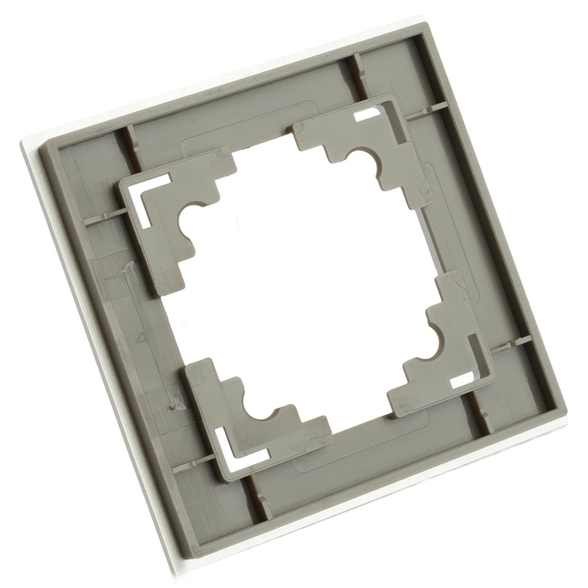 Катрин - Розетки и выключатели Stekker Рамка 1-местная металл STEKKER MFR00-7001-03 Катрин серебро 50011