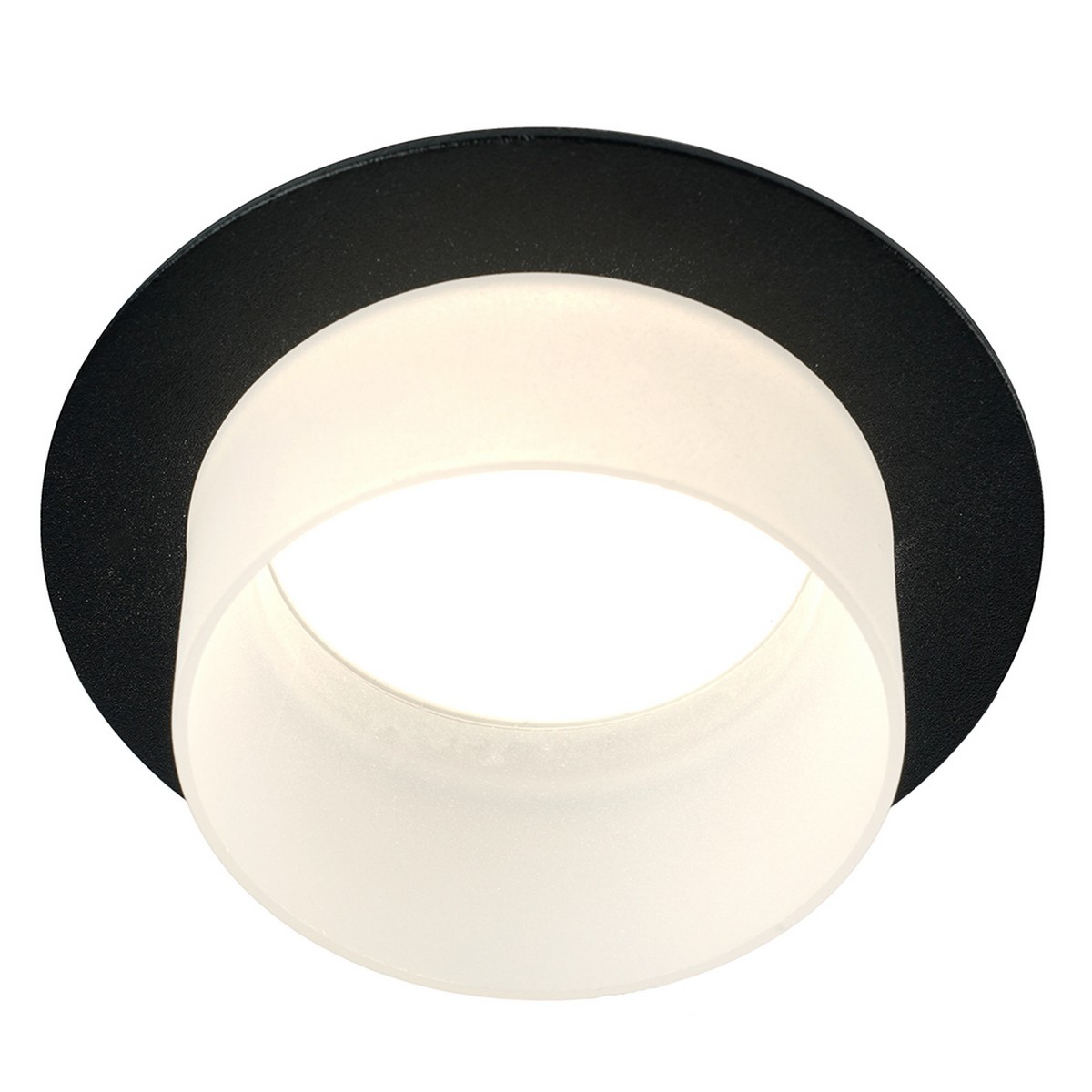 Встраиваемые светодиодные светильники Светильник Feron встраиваемый DL3115 потолочный MR16 G5.3 черный 51934 