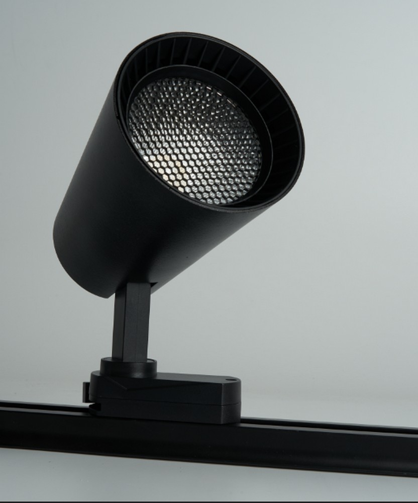 Трековые светодиодные светильники Светодиодный светильник Feron AL100 трековый на шинопровод 30W 4000K черный 41608 