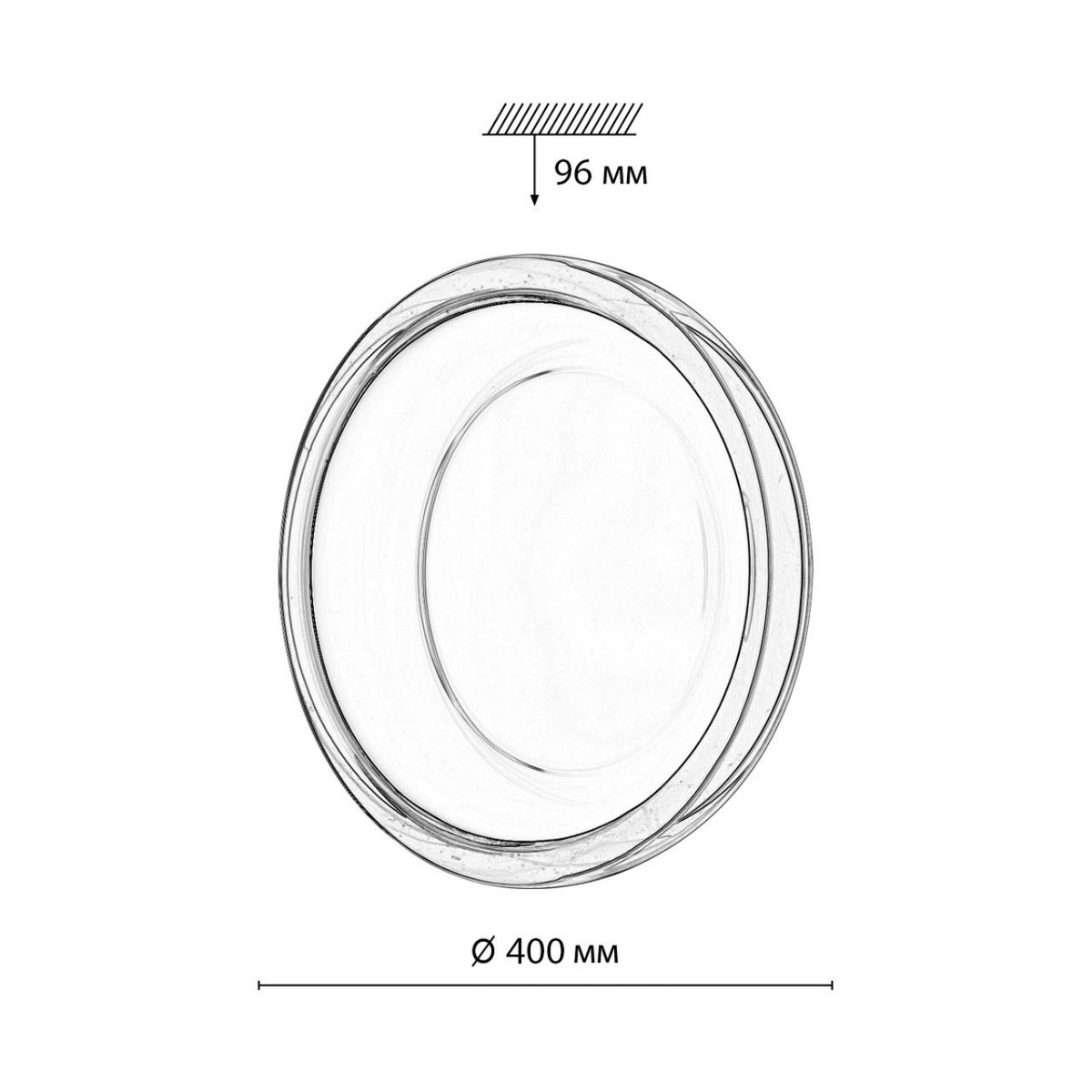Накладные светодиодные светильники Настенно-потолочный светильник СОНЕКС 7777/DLN PORTMAN 