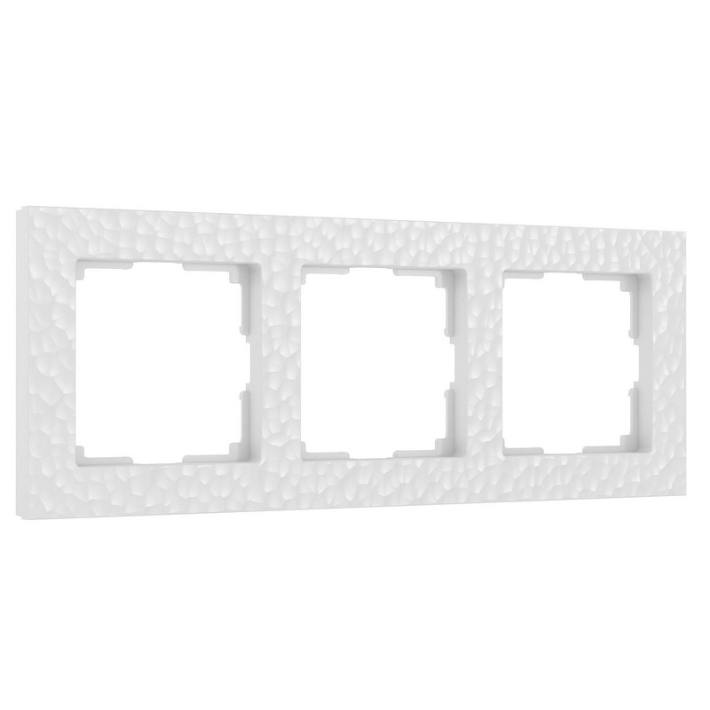 Рамки Werkel Hammer Рамка Werkel на 3 поста Hammer (белый) W0032401