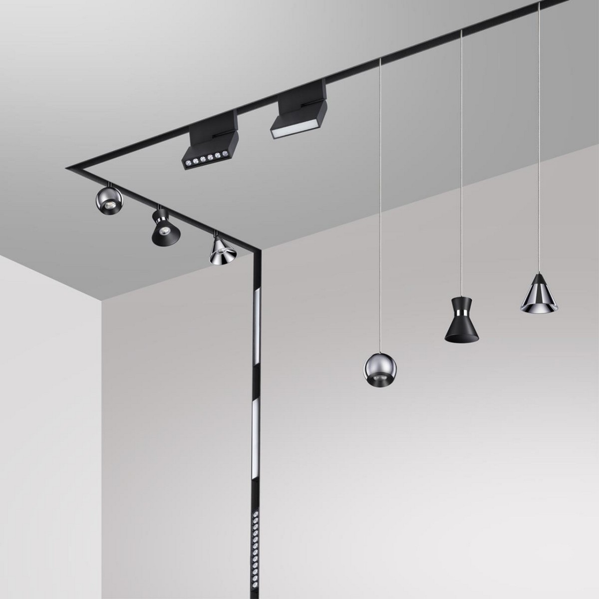 Трековые светодиодные светильники Трековый светильник для низковольтного шинопровода NOVOTECH 358426 FLUM 