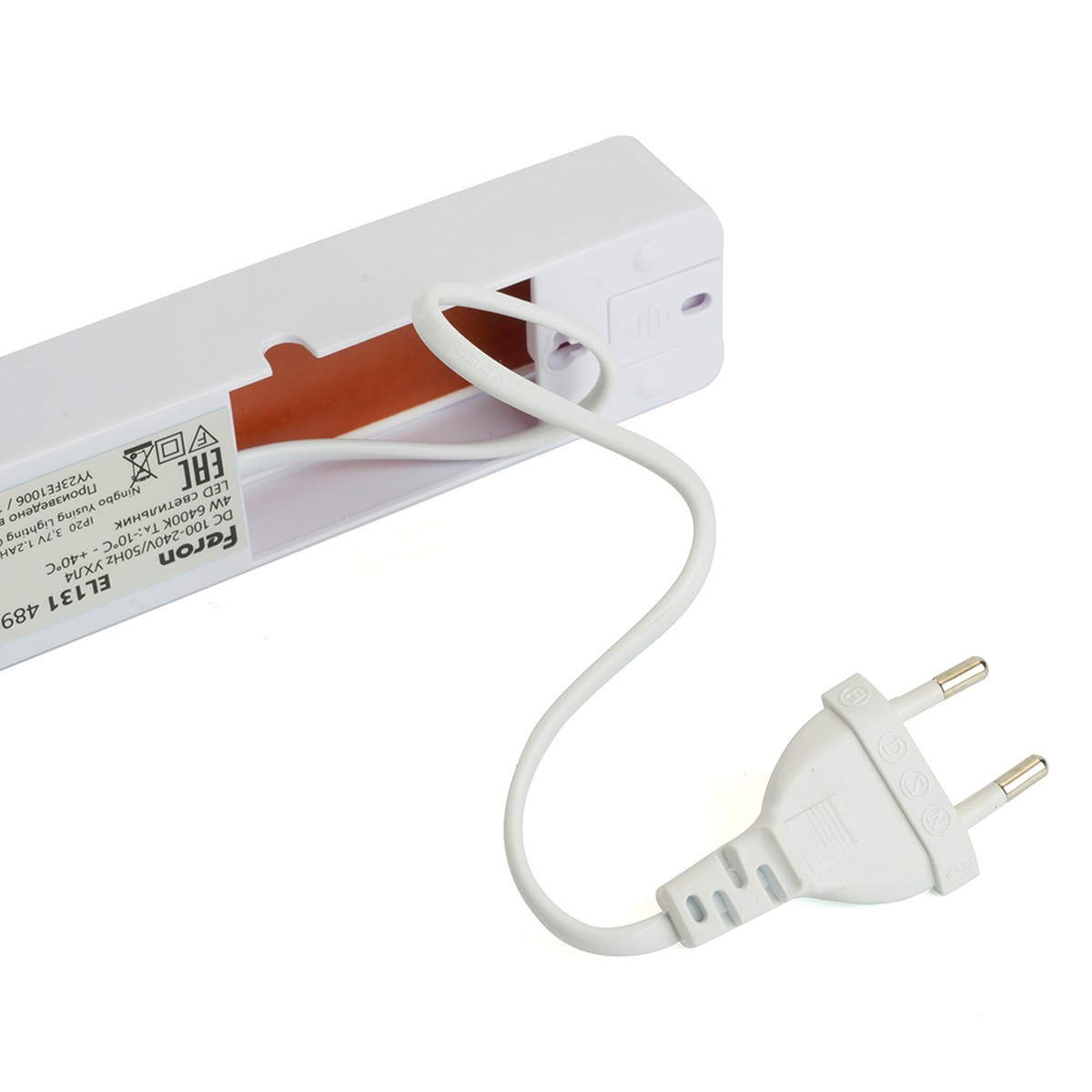 Светодиодные светильники ЖКХ Светильник аккумуляторный Feron.One EL131 белый 48988 