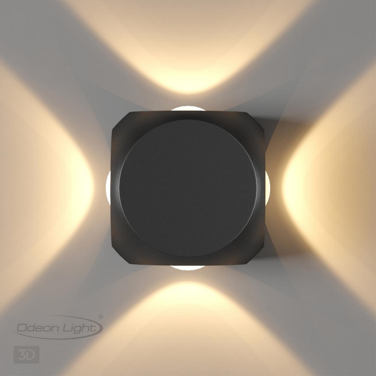 Накладные светодиодные светильники Настенный светильник ODEON LIGHT 4222/8WL Miko 