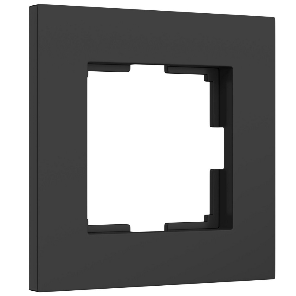 Рамки Werkel Slab Рамка Werkel на 1 пост Slab (черный матовый) W00129080