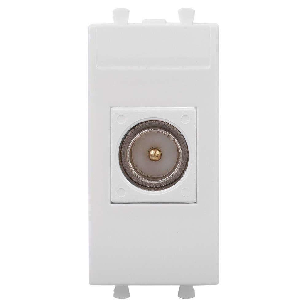 DKC Avanti механизмы Белое облако Розетка TV DKC Avanti одиночная модульная "Белое облако" 1 модуль 4400501