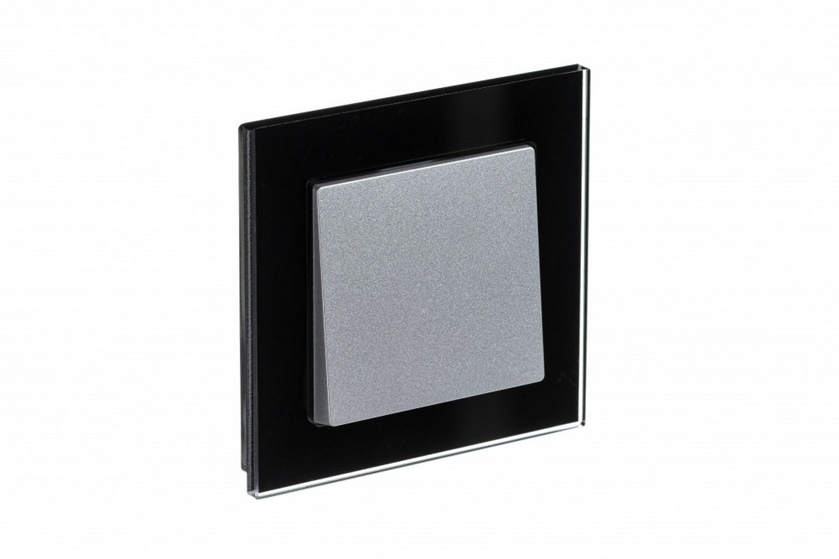 AtlasDesign Рамки Nature Рамка Systeme Electric AtlasDesign Nature Стекло черный 1-ая ATN321001