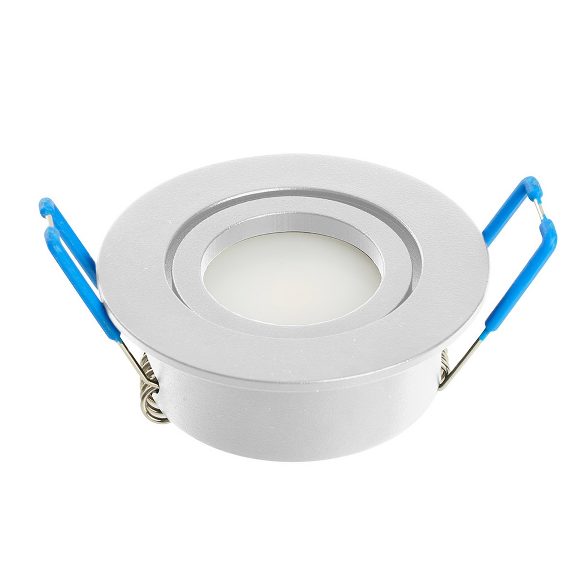 Встраиваемые светодиодные светильники Светильник встраиваемый Feron DL1101 потолочный MR11 G5.3 GU10 белый 51948