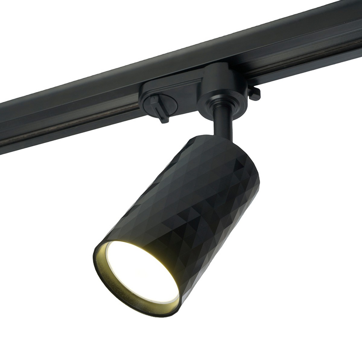 Трековые светодиодные светильники Светильник Feron AL175 трековый на шинопровод GU10 черный 48696 