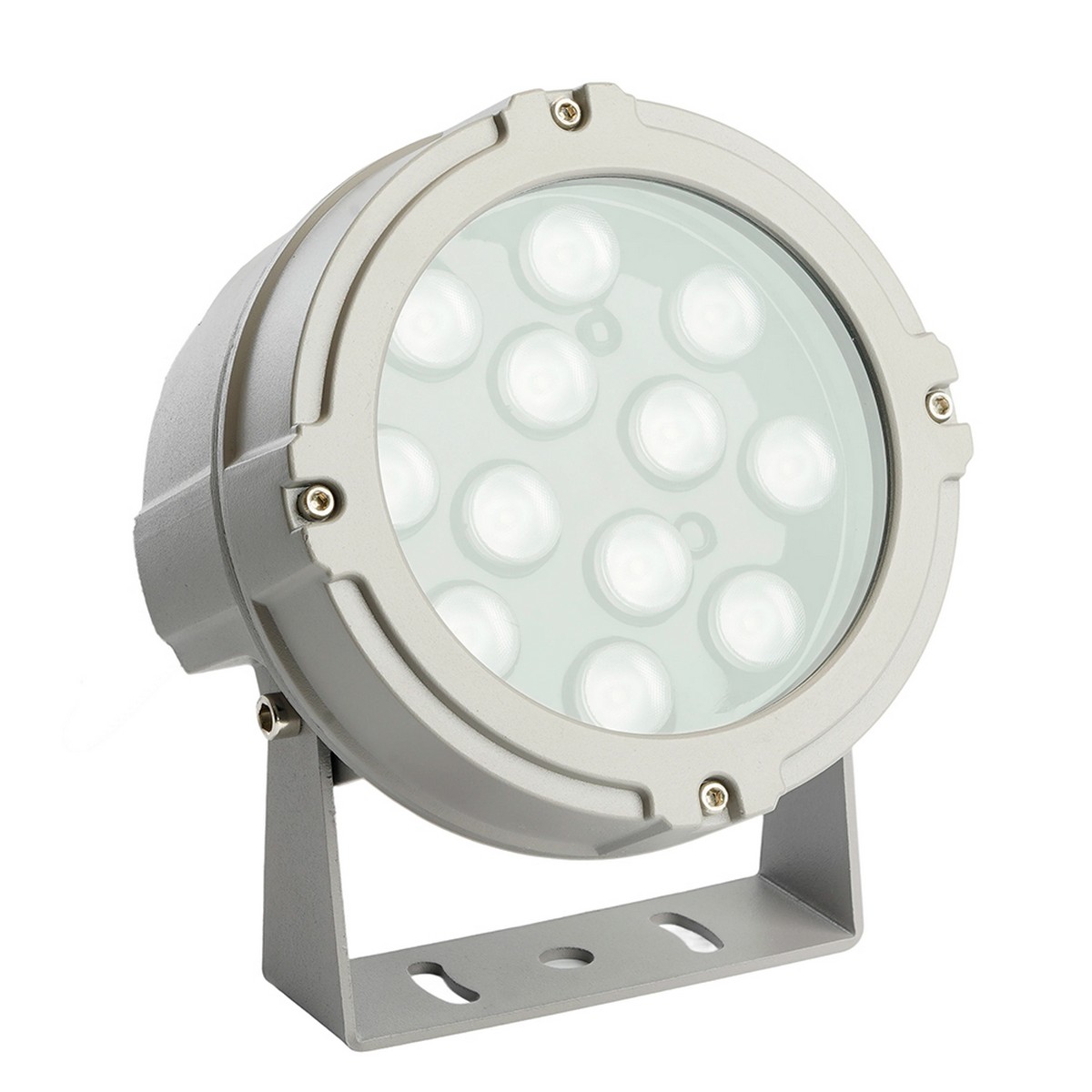 Светодиодные ландшафтные светильники Светодиодный светильник ландшафтно-архитектурный Feron LL-899  DC24V 48W RGBW IP65 52105 