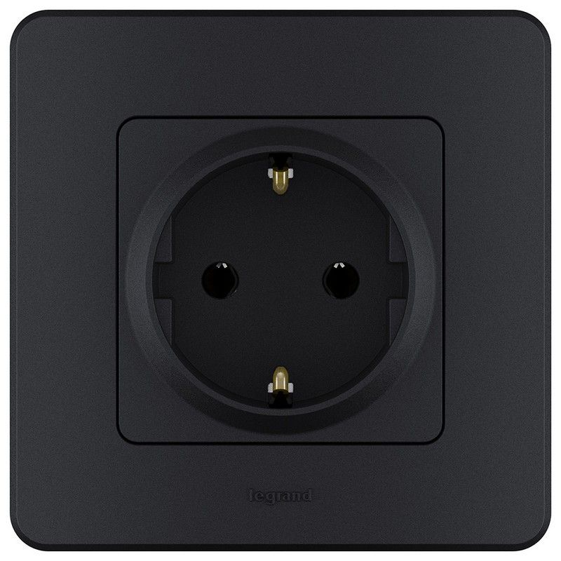 Legrand Inspiria Рамки Рамка Legrand INSPIRIA Антрацит 1 пост 673933