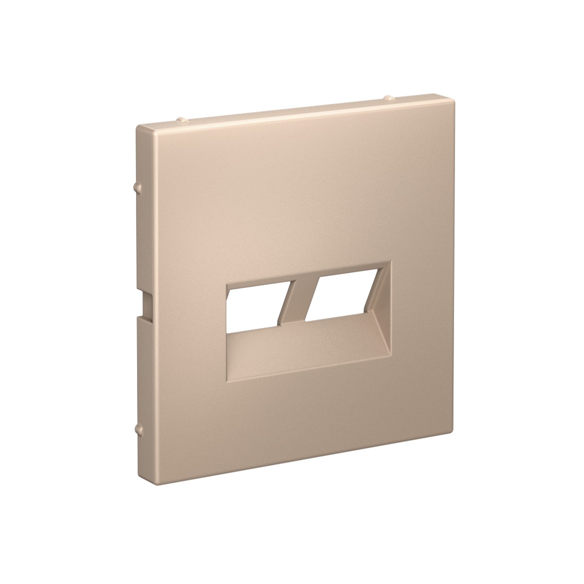 ArtGallery Песочный Накладка Systeme Electric ArtGallery Песочный двойная Keystone