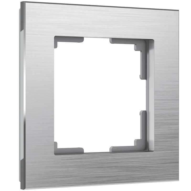 Рамки Werkel Aluminium Рамка Werkel Aluminium на 1 пост (алюминий) W0011706