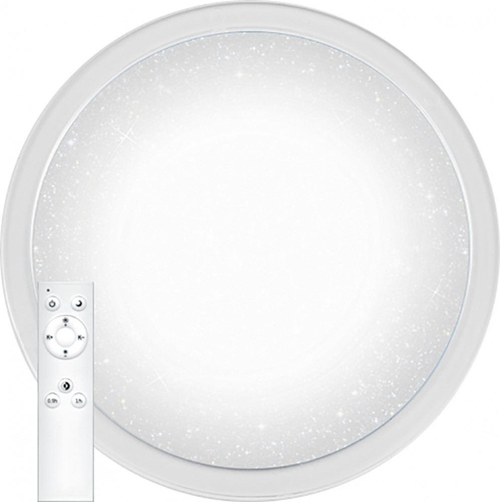 Управляемые светодиодные светильники и люстры Светодиодный управляемый светильник накладной Feron AL5000 тарелка 36W 3000К-6500K бел. с кант 29633