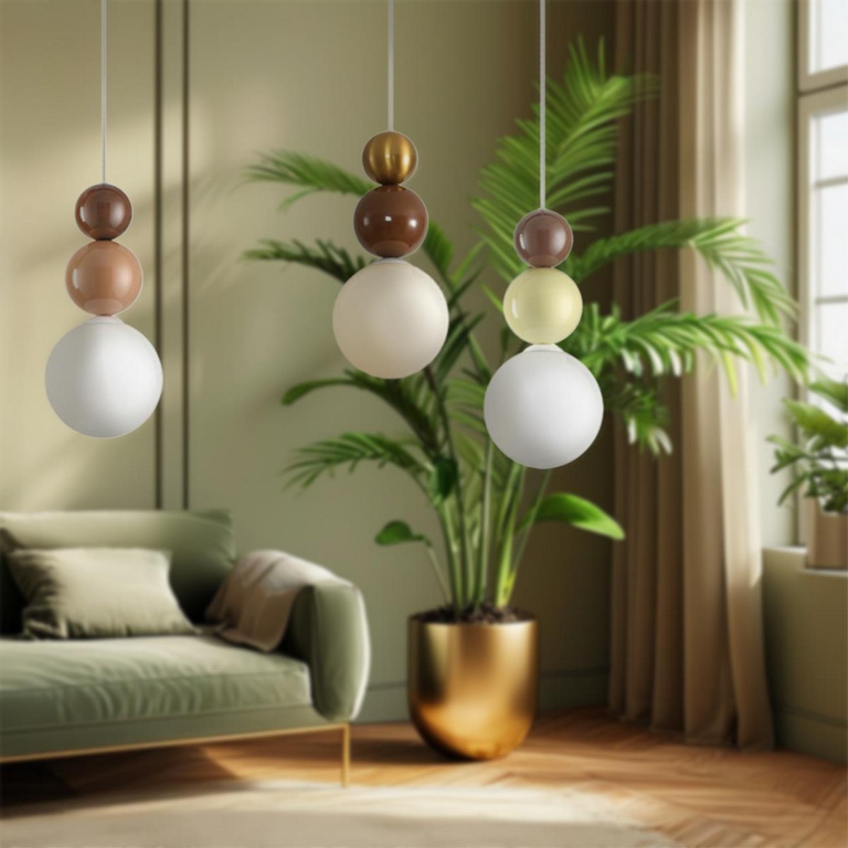 Подвесные светодиодные светильники Подвес LUMION 8257/1 BONBONES 