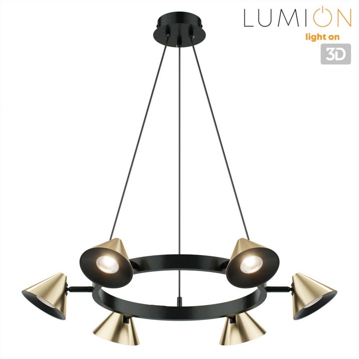Люстры Подвесной светильник LUMION 8233/6 LAMINA 