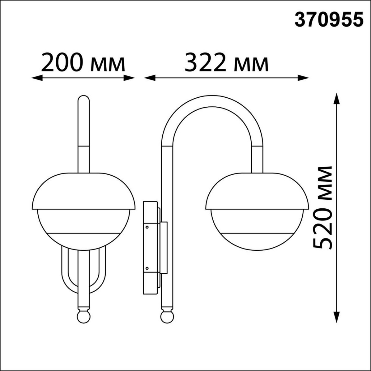 Светодиодные ландшафтные светильники Светильник ландшафтный NOVOTECH 370955 ACORN 