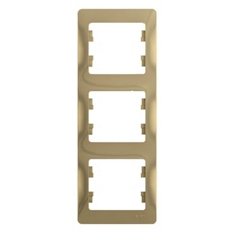 Glossa Титан Рамка Systeme Electric Glossa Титан 3-я, вертикальная GSL000407