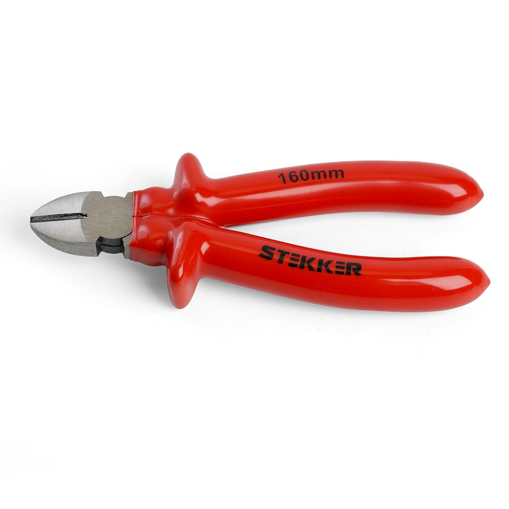 Бокорезы диэлектрические STEKKER  160мм Cr-V PLE3-160-S 39778 фото