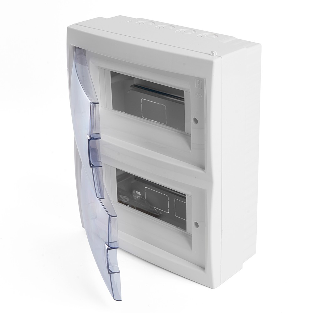 Пластиковые боксы и щиты Stekker Бокс настенный STEKKER EBX50-3/16-20 16 модулей, пластик, серия Standart 39648