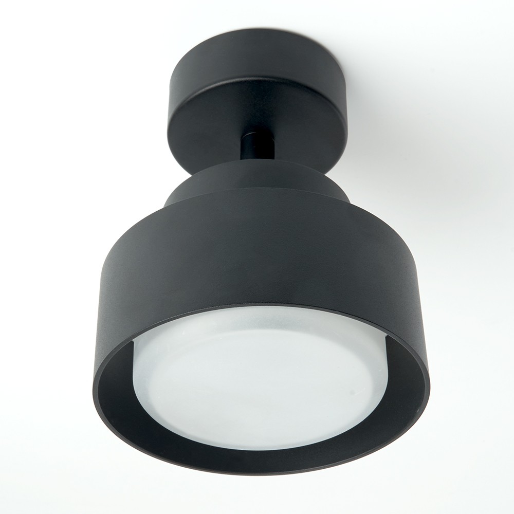 Накладные светодиодные светильники Светильник Feron HL3670 AURA 12W 230V GX53 чёрный 48412 