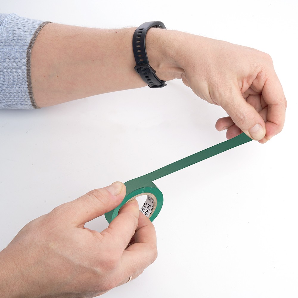 Изолента STEKKER INTP01315-10 0,13*15 мм. 10 м. зеленая 39900