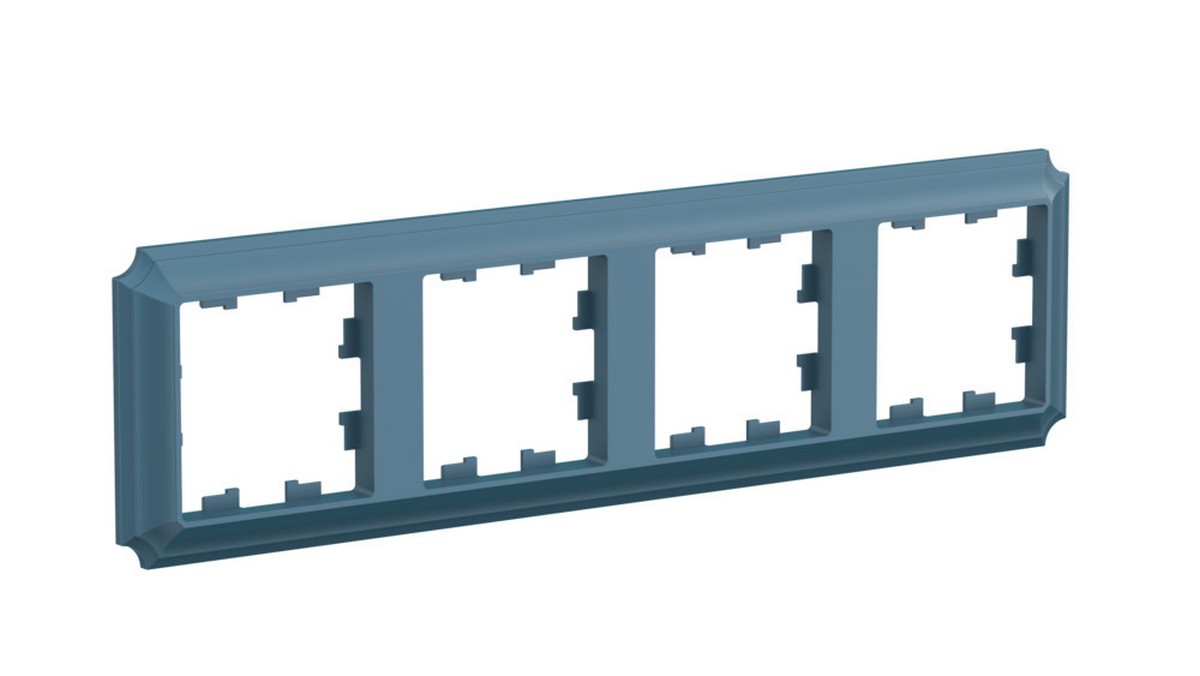 AtlasDesign Рамки Antique Рамка Systeme Electric AtlasDesign Antique Изумруд 4-ая, универсальная ATN100804