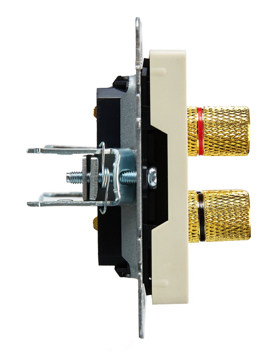 IEK Brite Бежевый Аудиорозетка IEK BRITE 4-местная РА10-БрКр бежевый BR-S40-K10