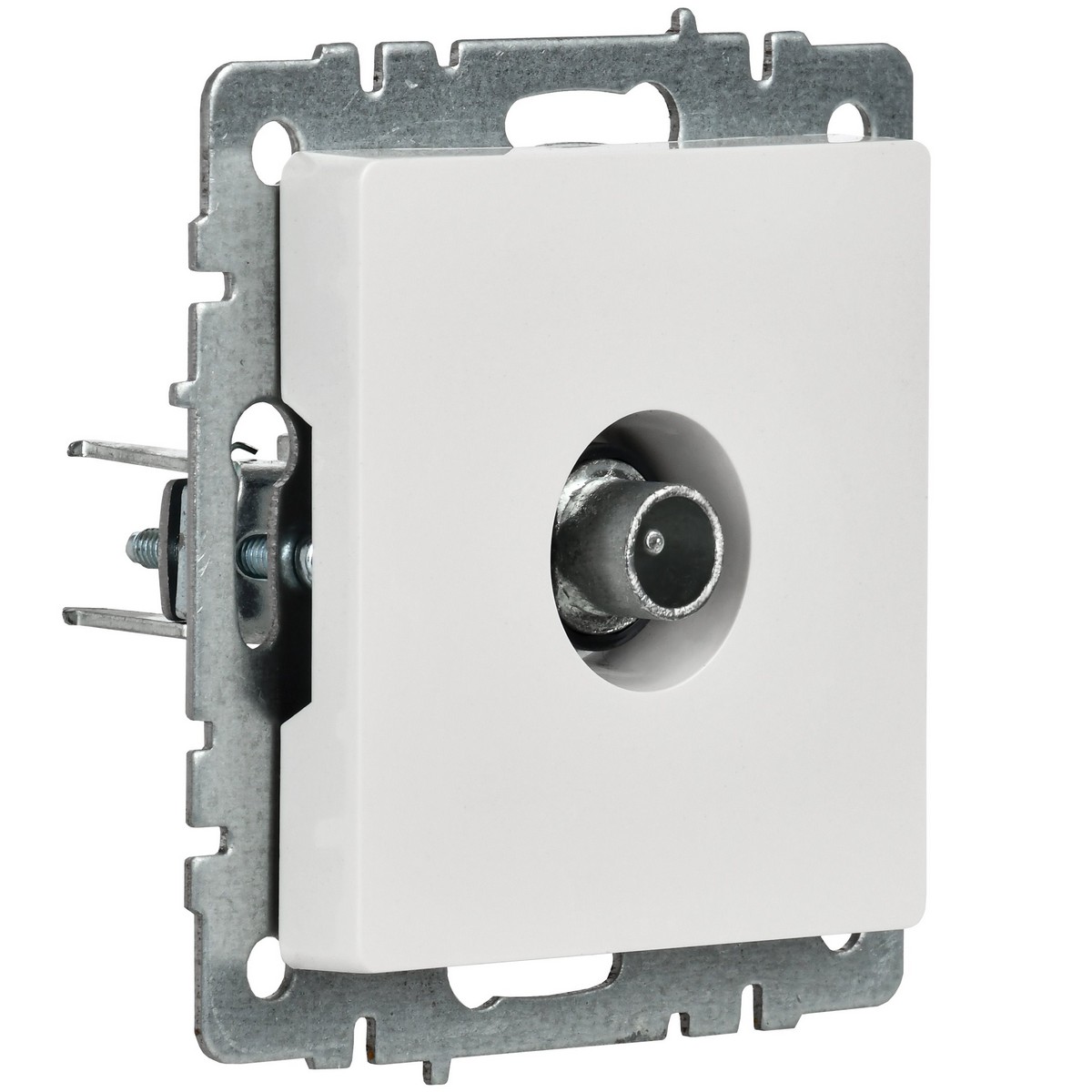 IEK Brite Белый Розетка IEK BRITE TV проходная РТВ10-0-БрБ белый BR-A10-P-K01