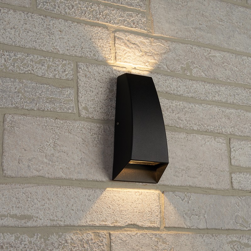 Уличные настенные светильники Светильник уличный светодиодный Feron DH506 6W 170Lm 4000K черный 48364 