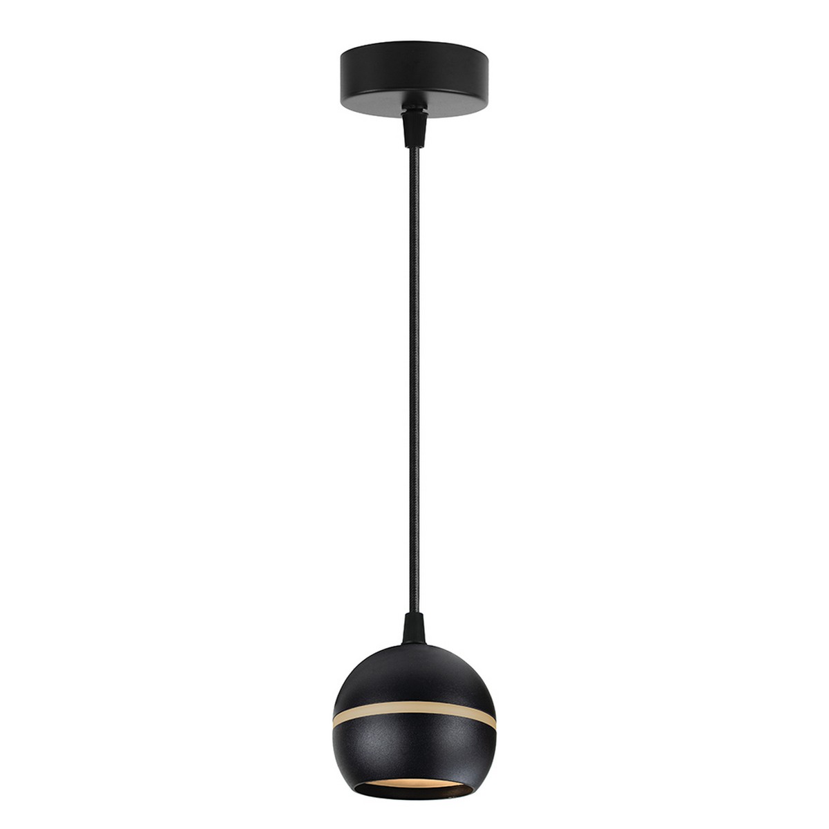 Подвесные светодиодные светильники Светильник подвесной Feron HL3568 GX53 15W черный 48090 