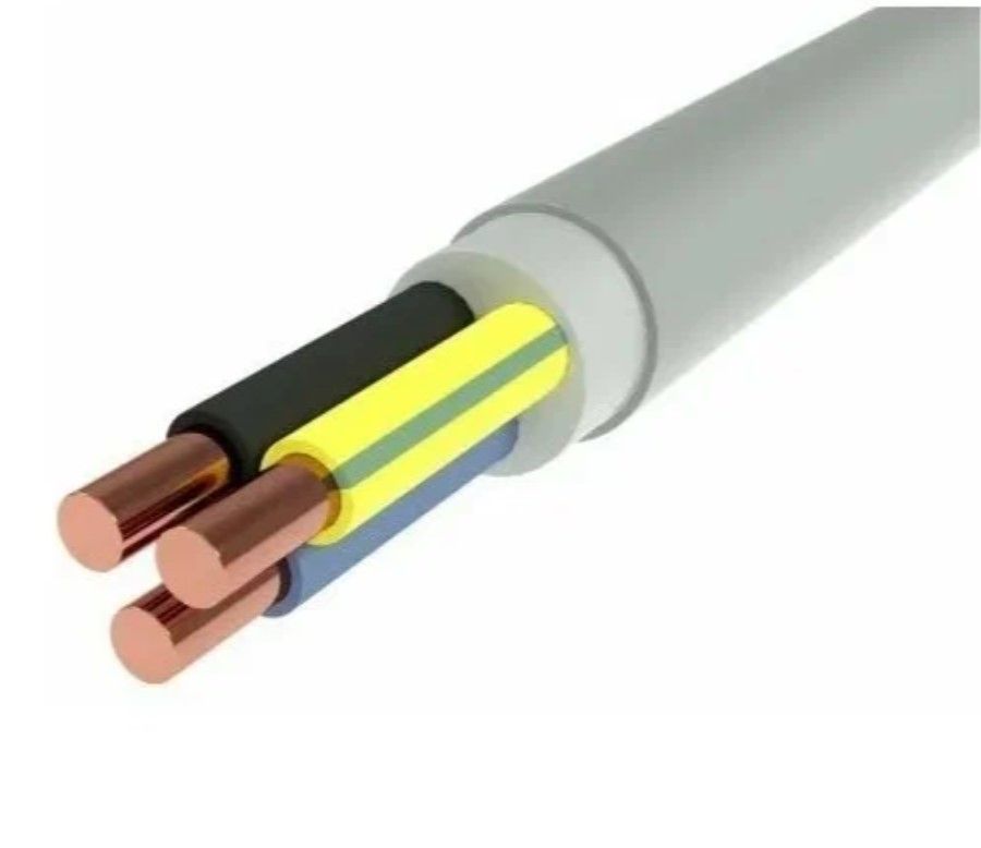 Кабель NYM медный силовой Кабель силовой NYM Конкорд медный (ГОСТ) 3*1,5 