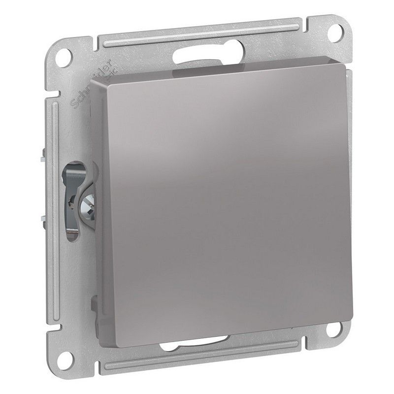 AtlasDesign Алюминий Кнопка нажимная Systeme Electric AtlasDesign Алюминий ATN000315