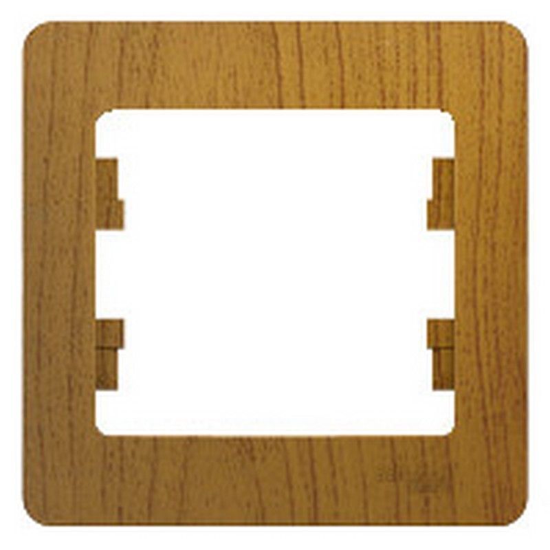 Glossa Дуб Рамка Systeme Electric Glossa Дерево Дуб 1-я GSL000501