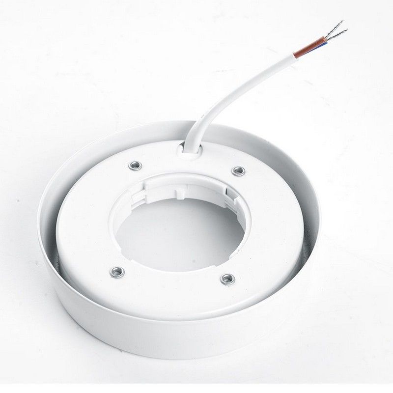 Накладные светодиодные светильники Светильник накладной Feron HL63 потолочный GX53 белый матовый 41704 