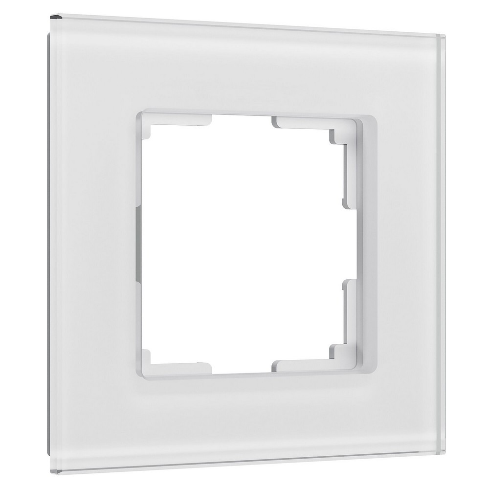 Рамки Werkel Senso Рамка Werkel на 1 пост Senso (белый, стекло soft-touch) W00131010