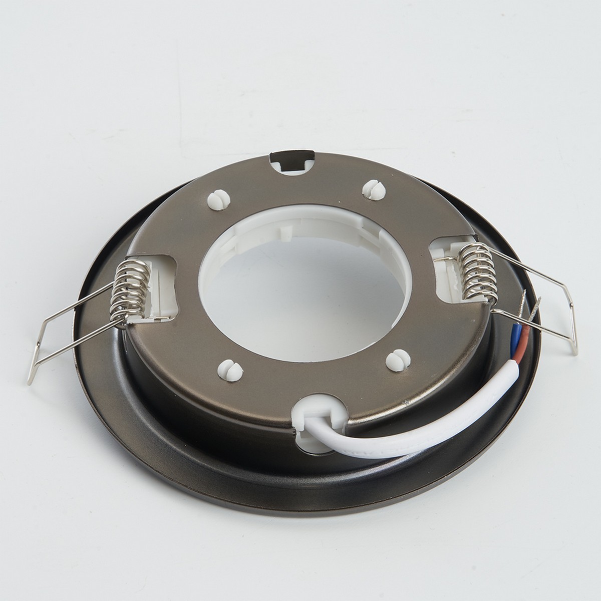 Встраиваемые светодиодные светильники Светильник встраиваемый Feron DL53 GX53 двухцветный черный хром 28947 