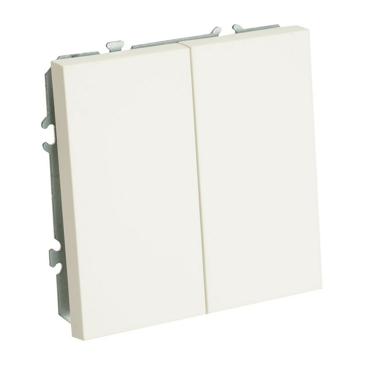 Эмили - Розетки и выключатели Stekker Переключатель перекрестный 2-клавишный STEKKER Эмили RSW10-5111-01 белый фарфор soft touch 50162