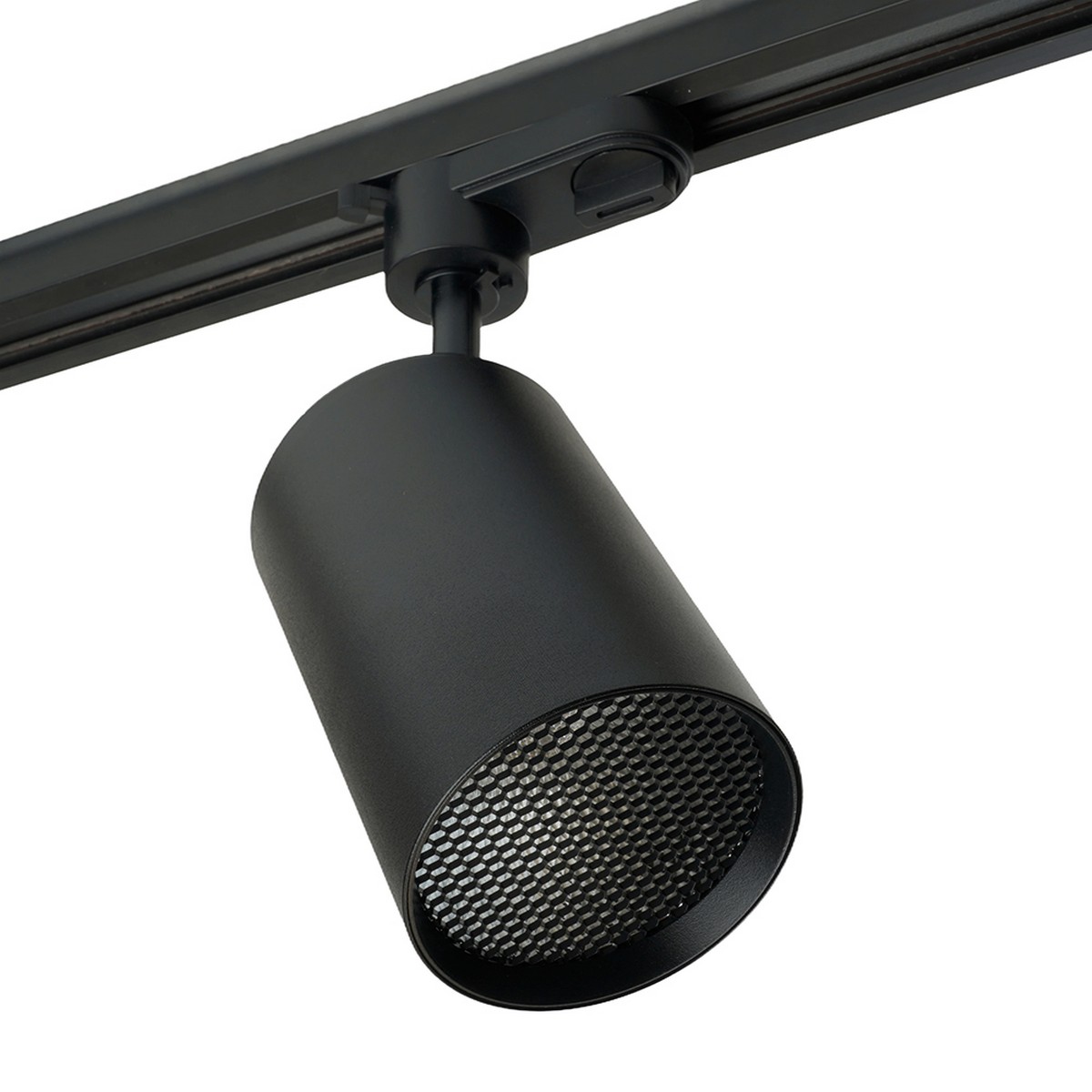 Трековые светодиодные светильники Светодиодный светильник Feron AL128 трековый на шинопровод18W 4000K 35 градусов черный 48919 