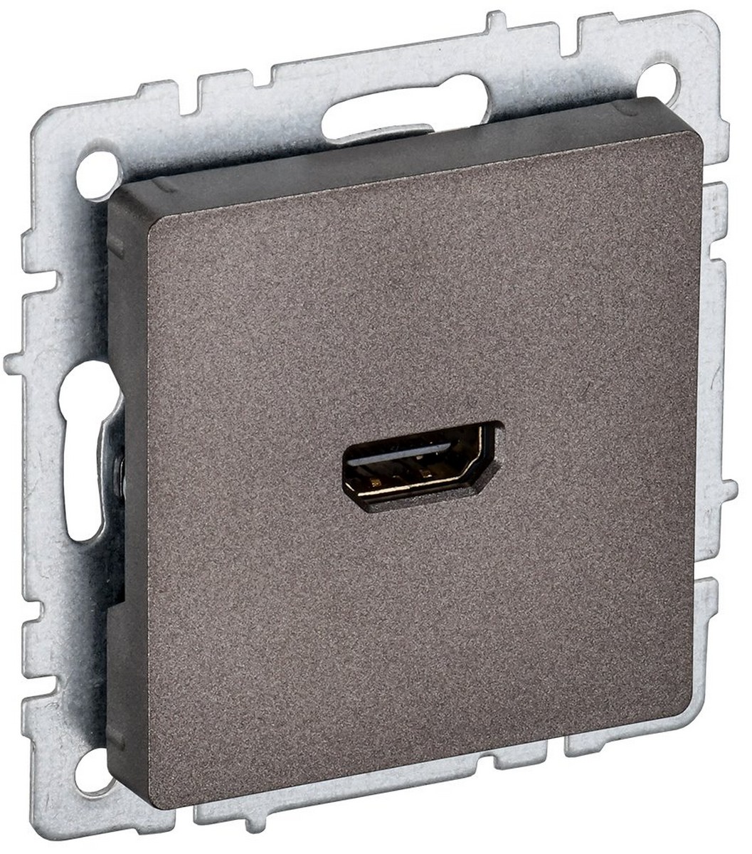IEK Brite Бронза Розетка IEK BRITE HDMI РHDMI-0-БрТБ темная бронза BR-H10-K45