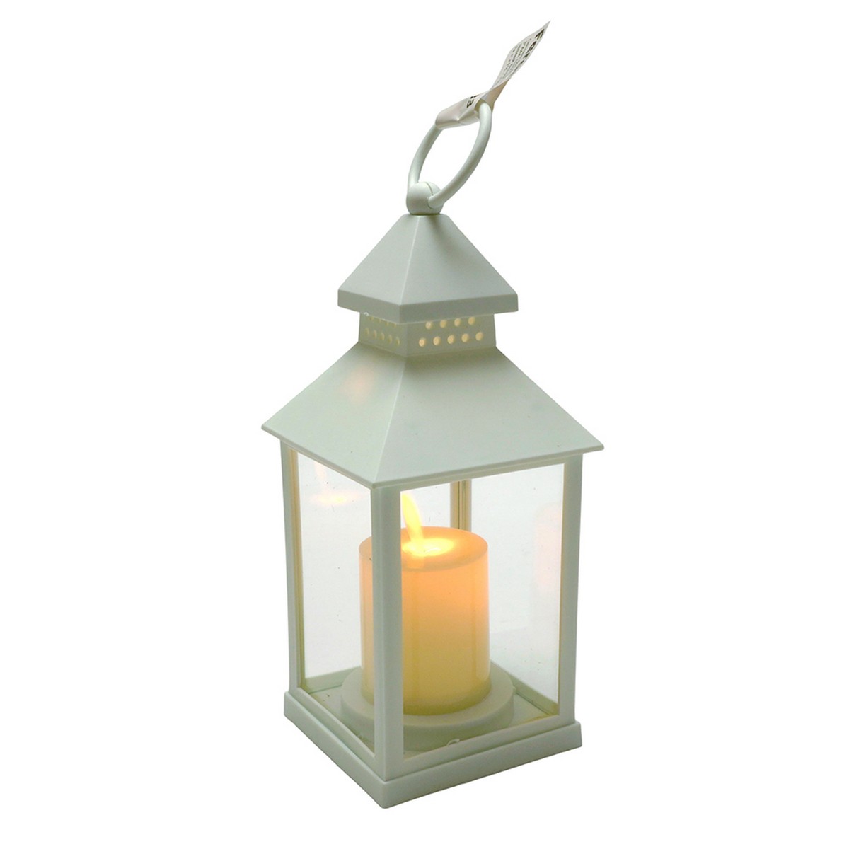 Световая фигура Feron LT133 Свеча "Волшебный фонарь" 1LED 2700K, батарейки 3*ААА, 22см, белый 51458