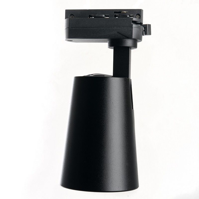 Трековые светодиодные светильники Светодиодный светильник Feron AL100 трековый на шинопровод 20W 4000K черный 41606 