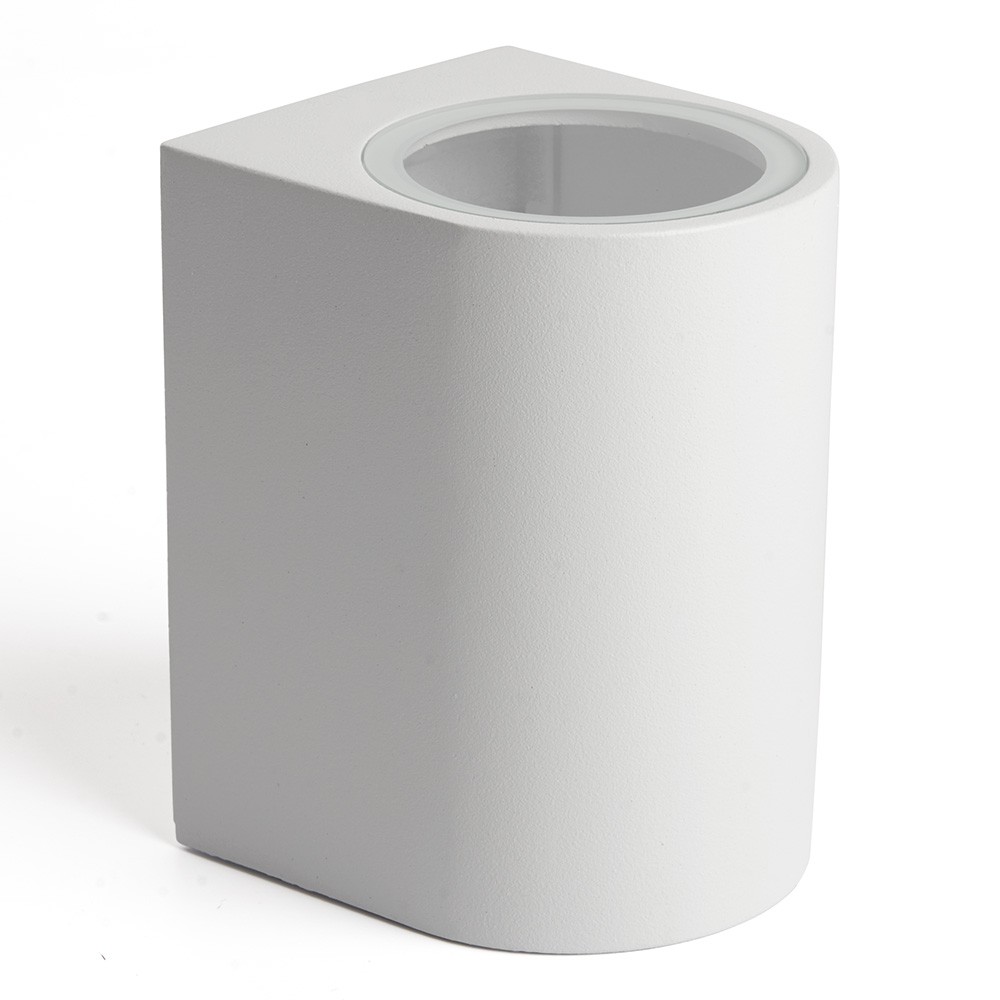 Уличные настенные светильники Светильник садово-парковый Feron DH014 на стену GU10 230V белый 48339