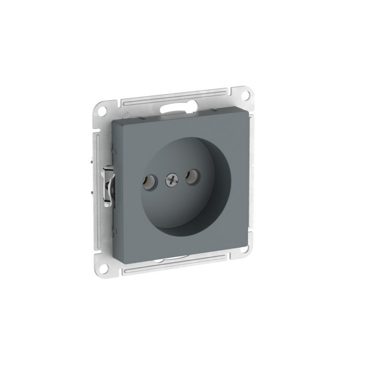 AtlasDesign Грифель Розетка SE AtlasDesign Грифель без заземления без шторок быстрозажим. клем. ATN000741S