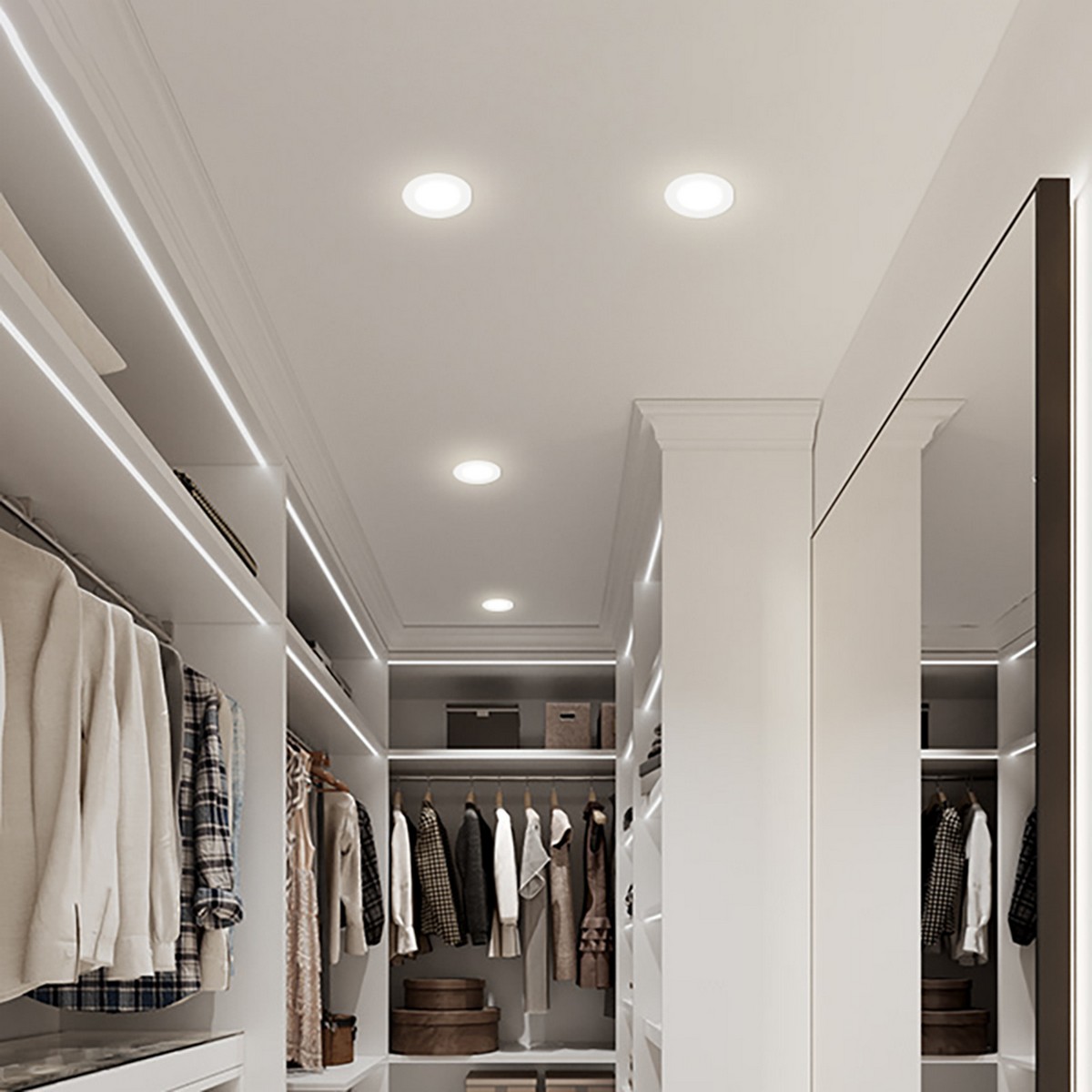 Встраиваемые светодиодные светильники Светодиодный светильник Feron.ONE AL528 встраиваемый 12W 4000K белый 48873 