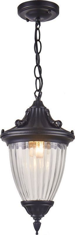 Уличные светильники на цепочке Светильник садово-парковый Feron PL585 на цепочке  60W 230V E27 черный 41166 