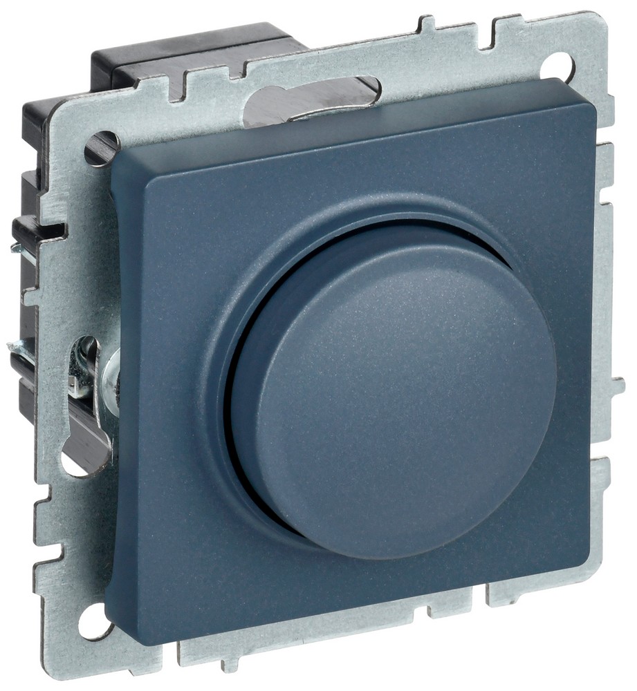 IEK Brite Маренго Светорегулятор IEK BRITE BASE Маренго пов-наж. 600Вт СС10-1-0-БрМ BR-D20-0600-K35